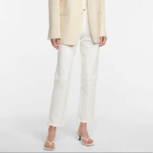 Goldsign High Rise Straight Jeans